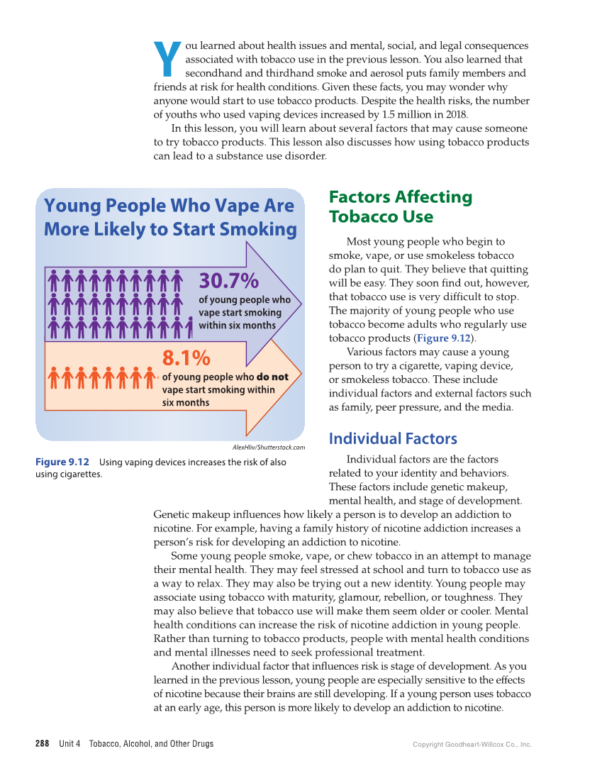 Essential Health Skills for Middle School 2e page 288