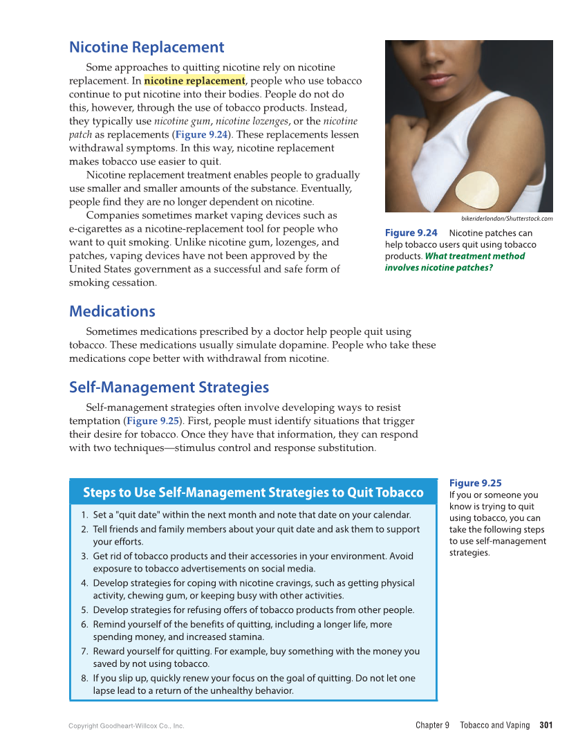 Essential Health Skills for Middle School 2e page 301