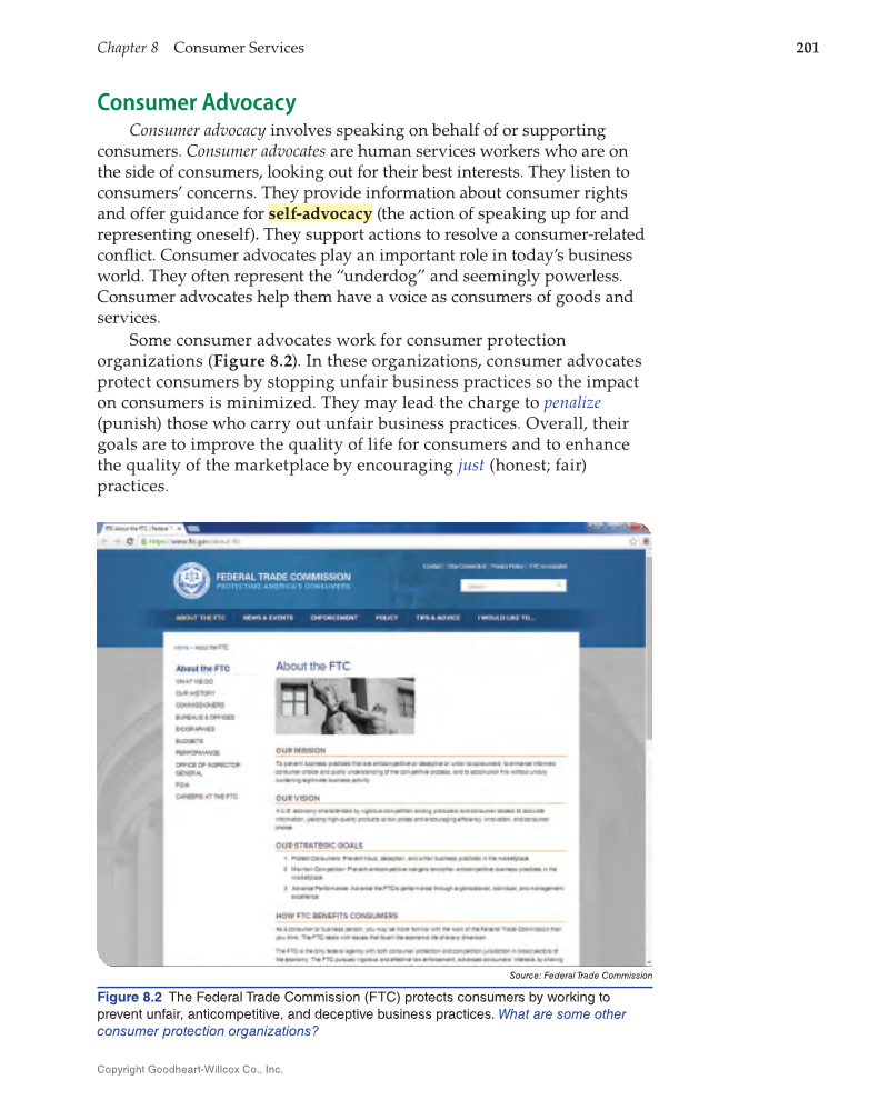 Principles of Human Services 2e, Textbook page 201