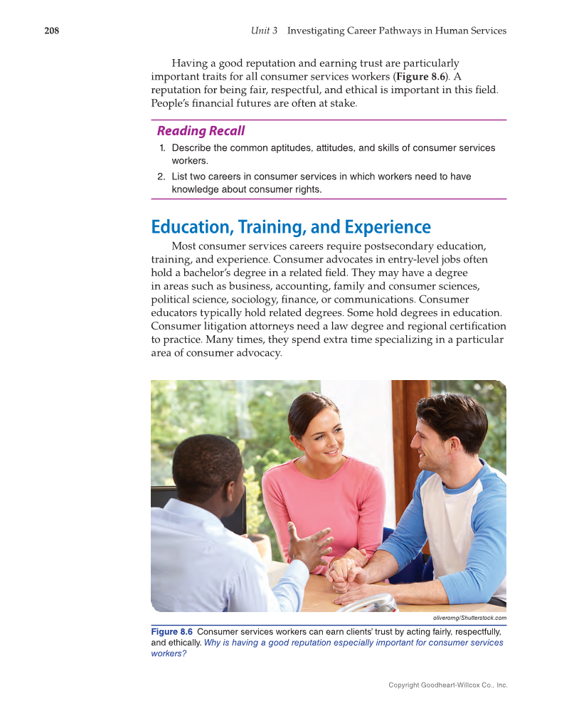 Principles of Human Services 2e, Textbook page 208