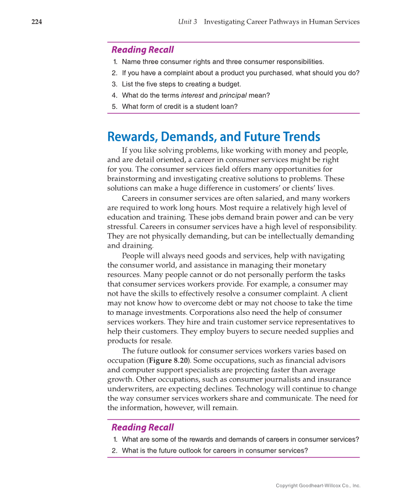 Principles of Human Services 2e, Textbook page 224