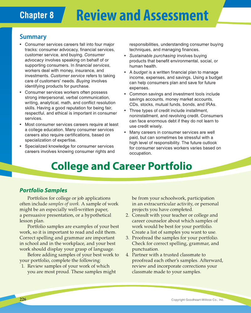 Principles of Human Services 2e, Textbook page 226