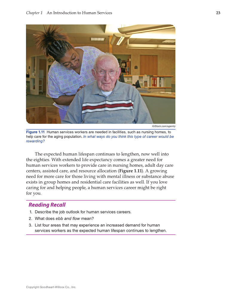Principles of Human Services 2e, Textbook page 23