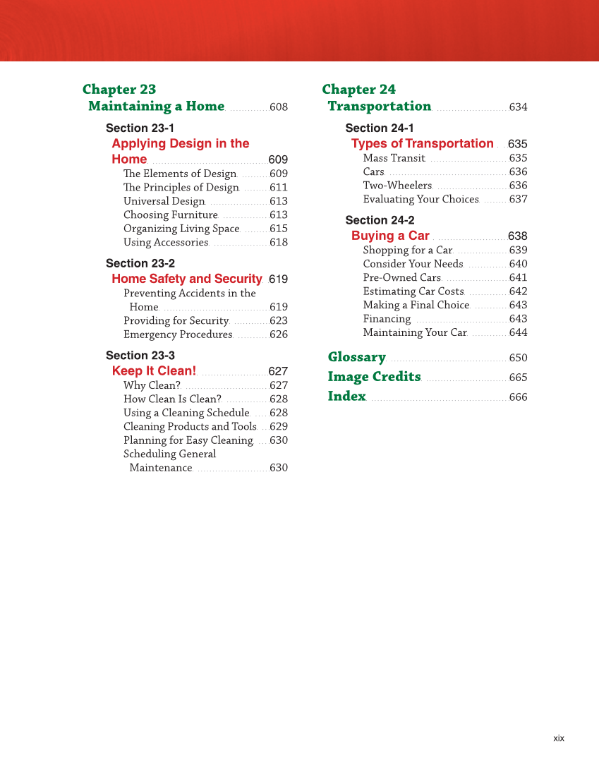 Succeeding in Life and Career: Foundations of Human Studies 12e, Textbook page xix