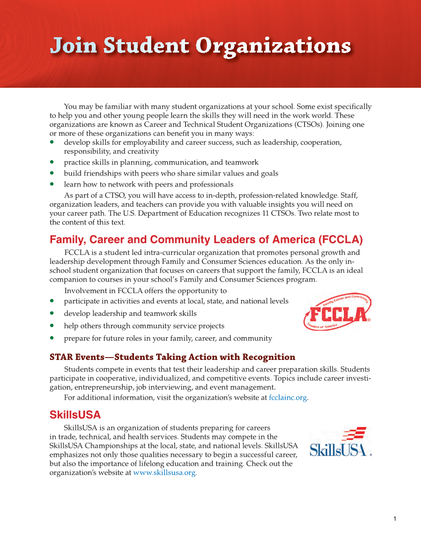 Succeeding in Life and Career: Foundations of Human Studies 12e, Textbook page 1