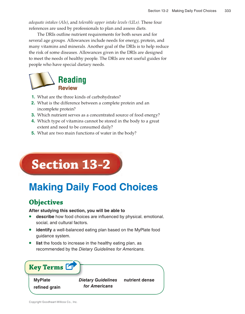 Succeeding in Life and Career: Foundations of Human Studies 12e, Textbook page 333