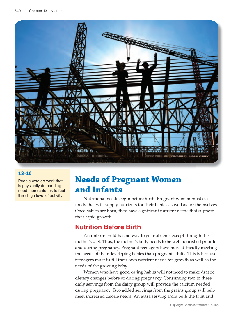 Succeeding in Life and Career: Foundations of Human Studies 12e, Textbook page 340