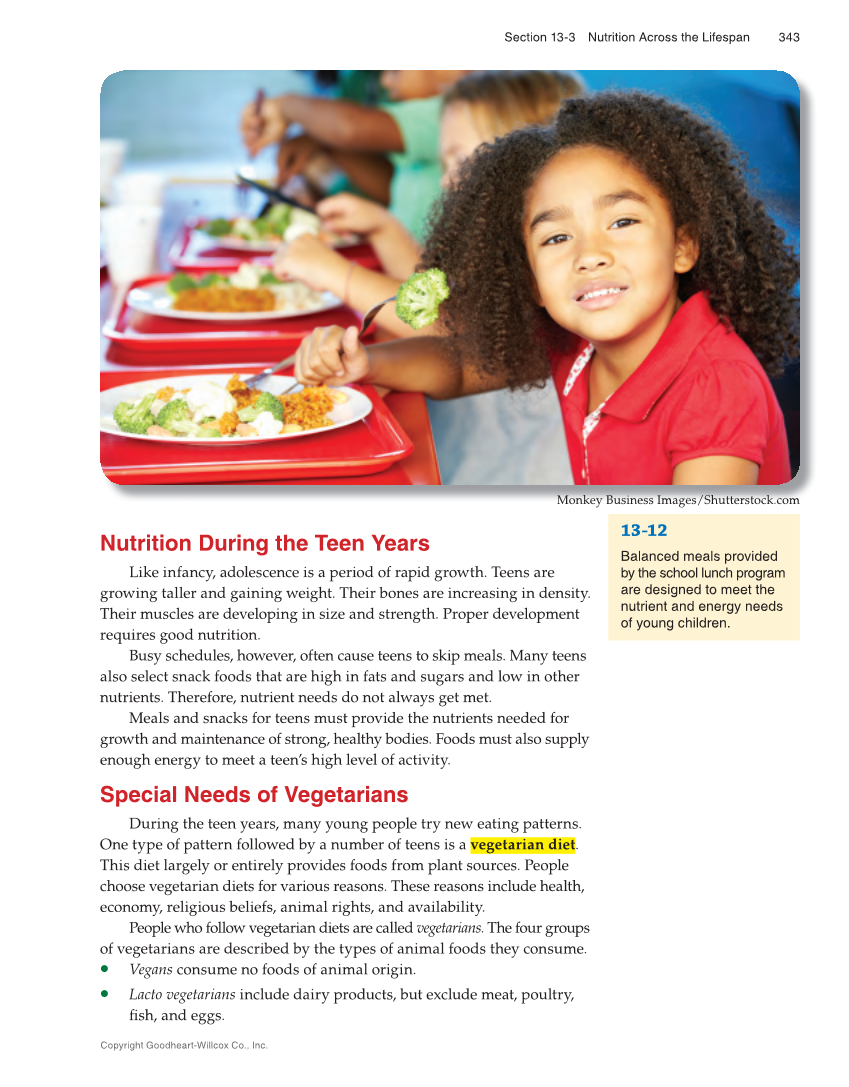 Succeeding in Life and Career: Foundations of Human Studies 12e, Textbook page 343