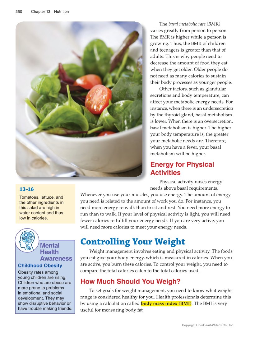 Succeeding in Life and Career: Foundations of Human Studies 12e, Textbook page 350