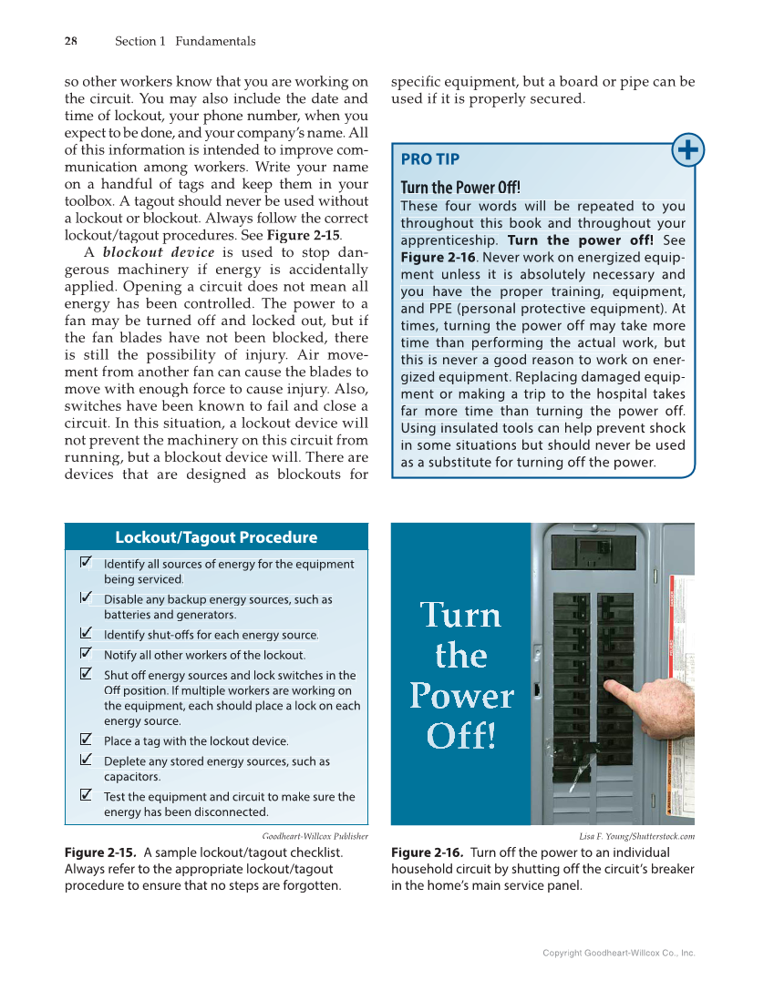 Modern Residential Wiring, 11th Edition page 28
