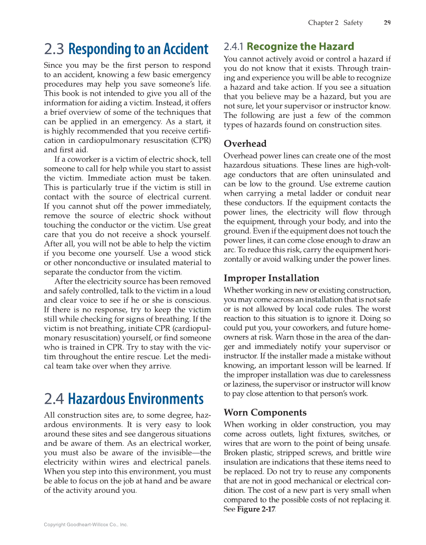 Modern Residential Wiring, 11th Edition page 29