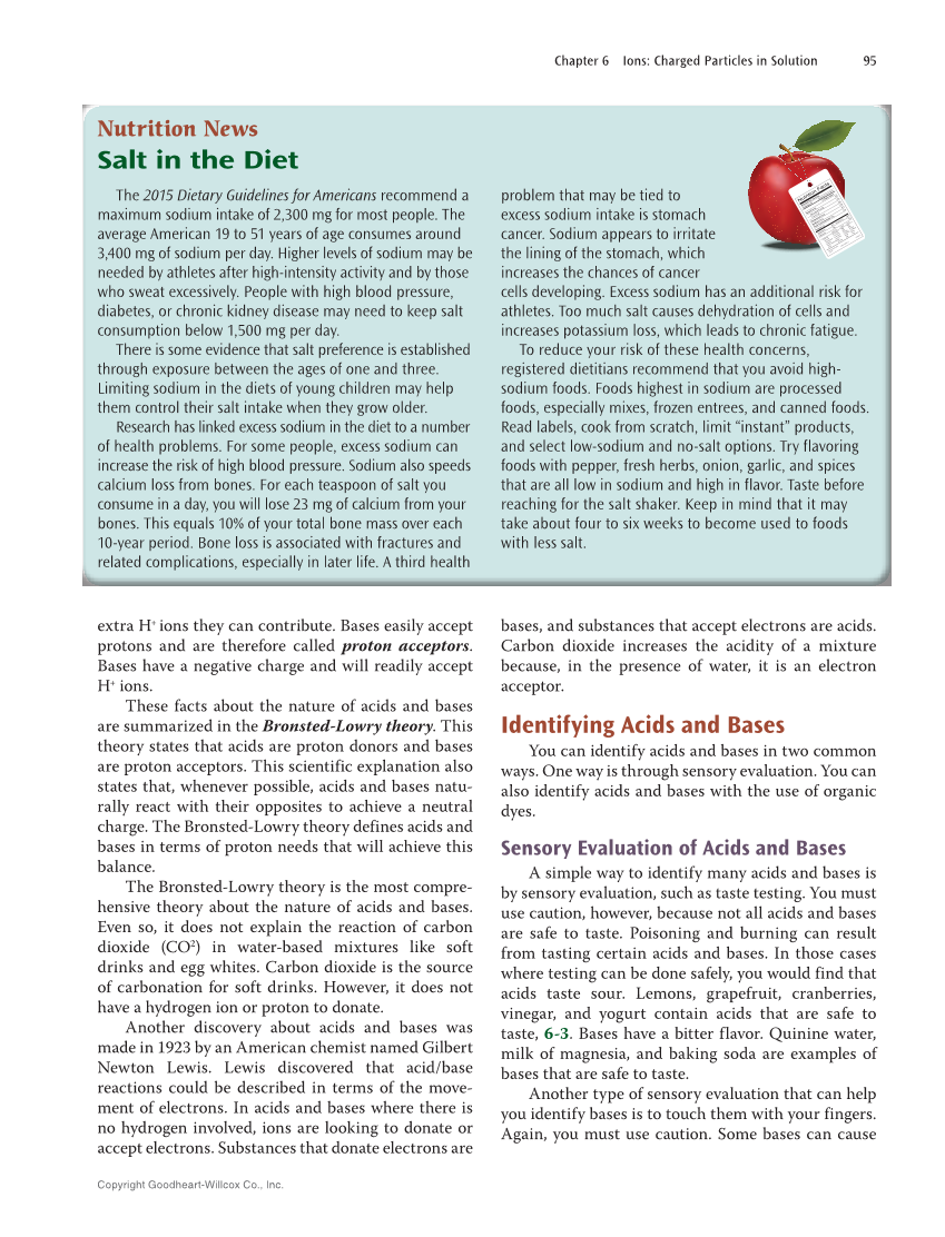 Principles of Food Science 5e, Textbook page 95