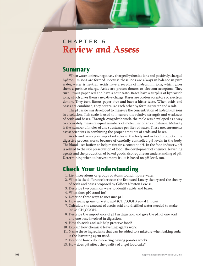 Principles of Food Science 5e, Textbook page 108
