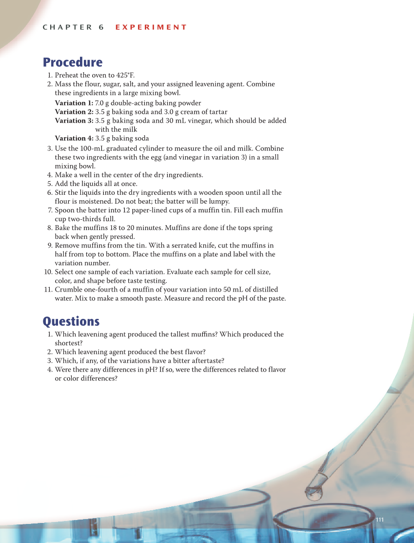 Principles of Food Science 5e, Textbook page 111