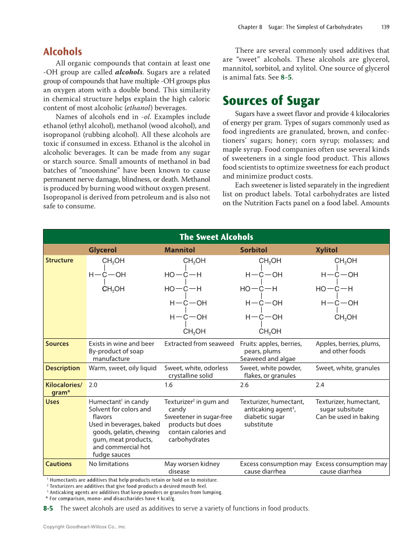Principles of Food Science 5e, Textbook page 139