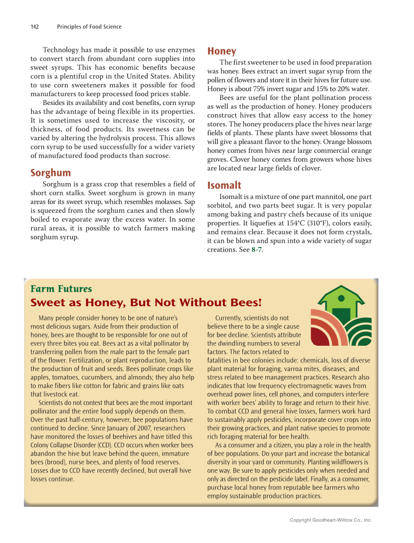 Principles of Food Science 5e, Textbook page 142