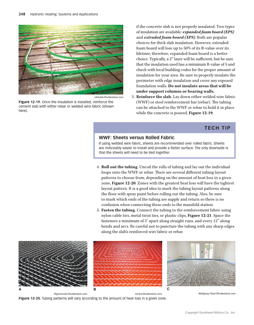 Hydronic Heating: Systems and Applications, Textbook page 248