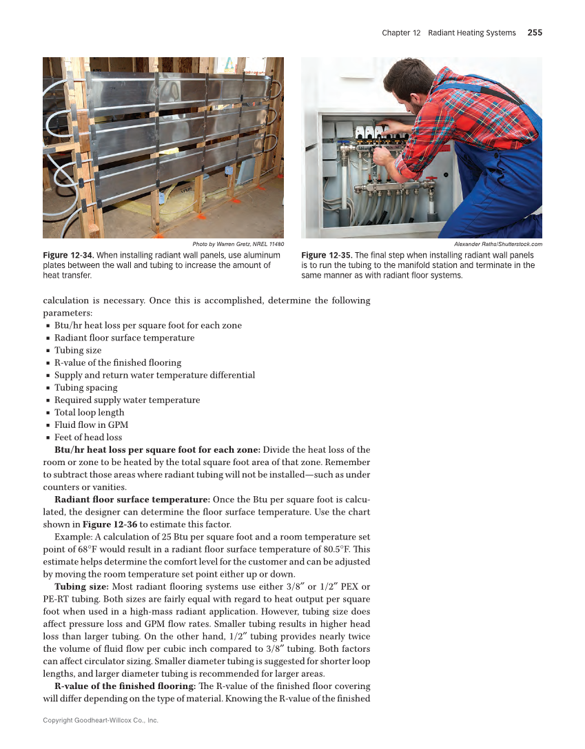 Hydronic Heating: Systems and Applications, Textbook page 255