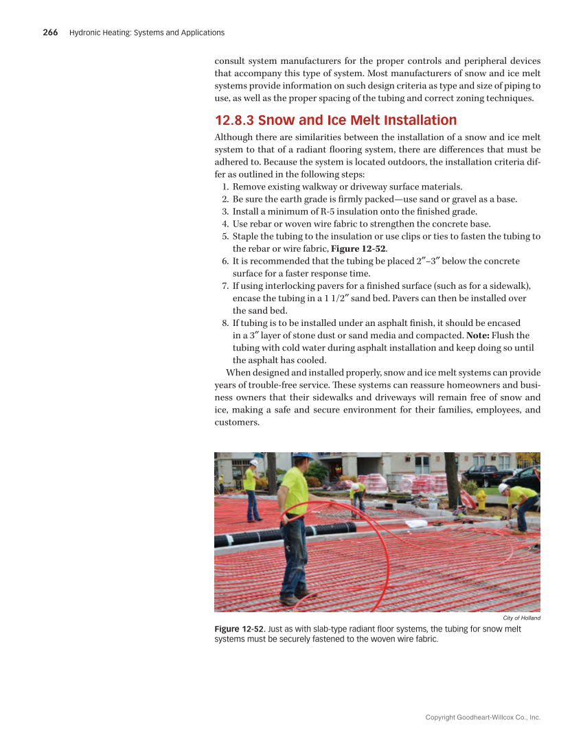Hydronic Heating: Systems and Applications, Textbook page 266