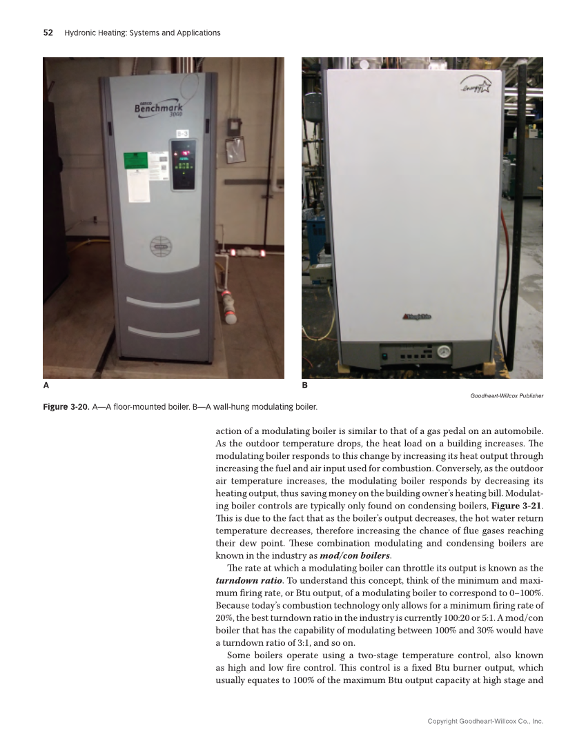 Hydronic Heating: Systems and Applications, Textbook page 52