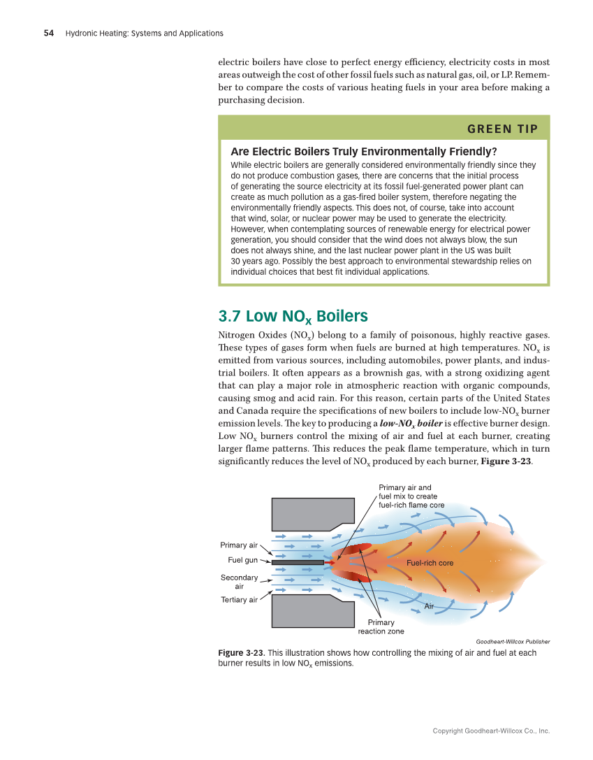 Hydronic Heating: Systems and Applications, Textbook page 54