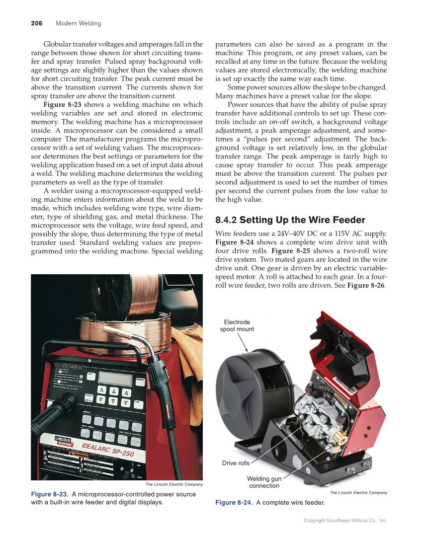 Modern Welding, 12th Edition page 206