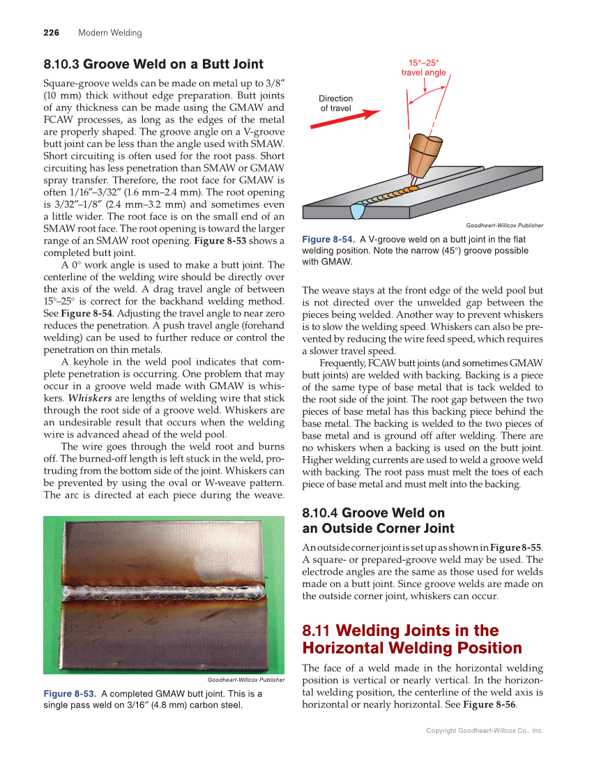 Modern Welding, 12th Edition page 226