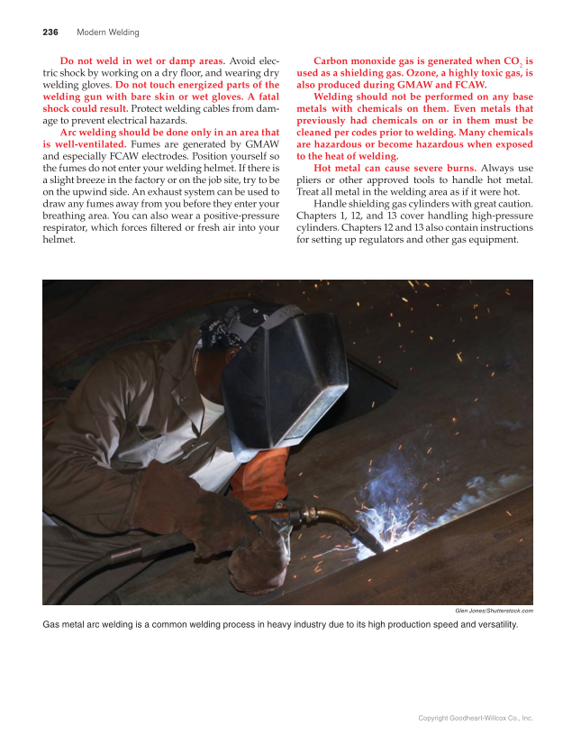 Modern Welding, 12th Edition page 236