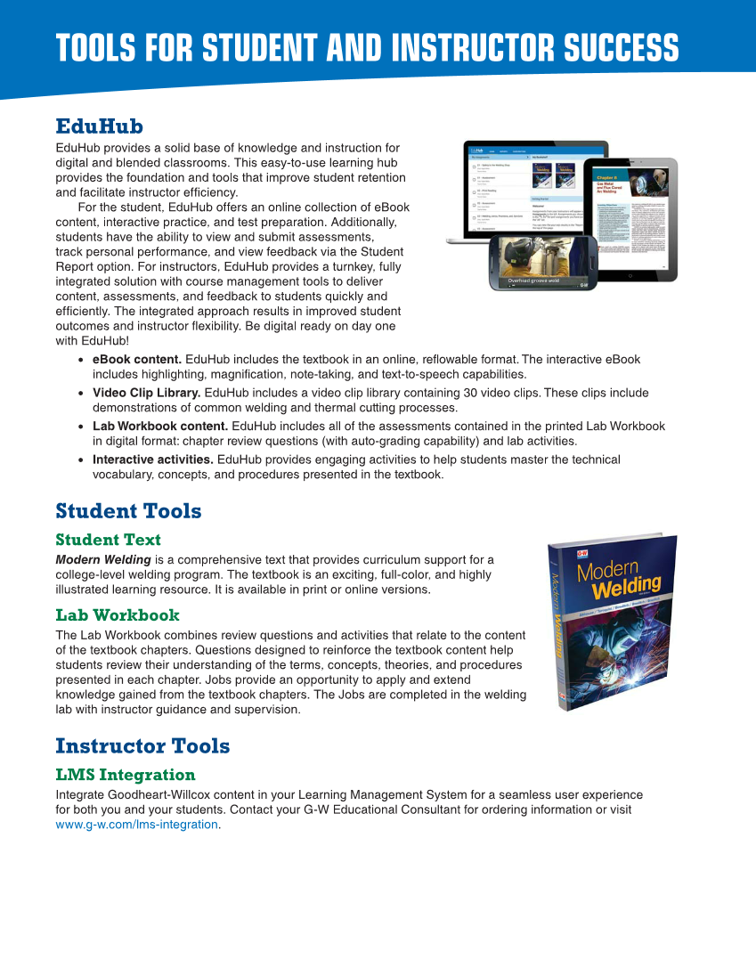 Modern Welding, 12th Edition page M6