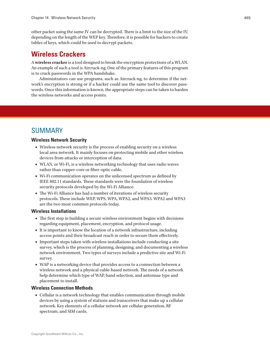 Security Essentials, Textbook page 465