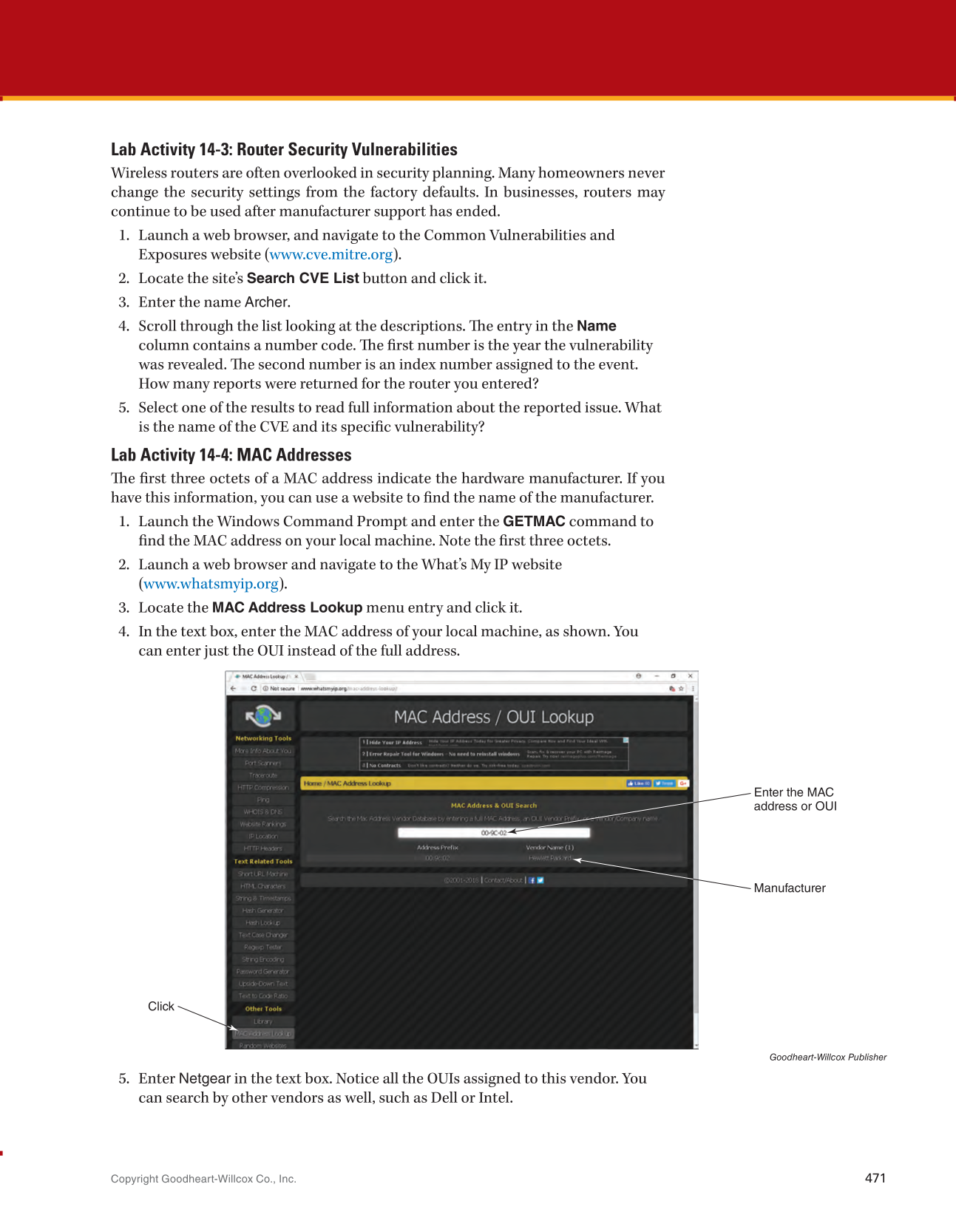 Security Essentials, Textbook page 471