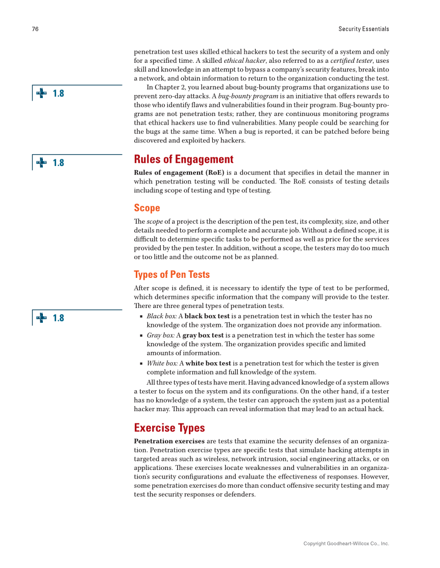 Security Essentials, Textbook page 76