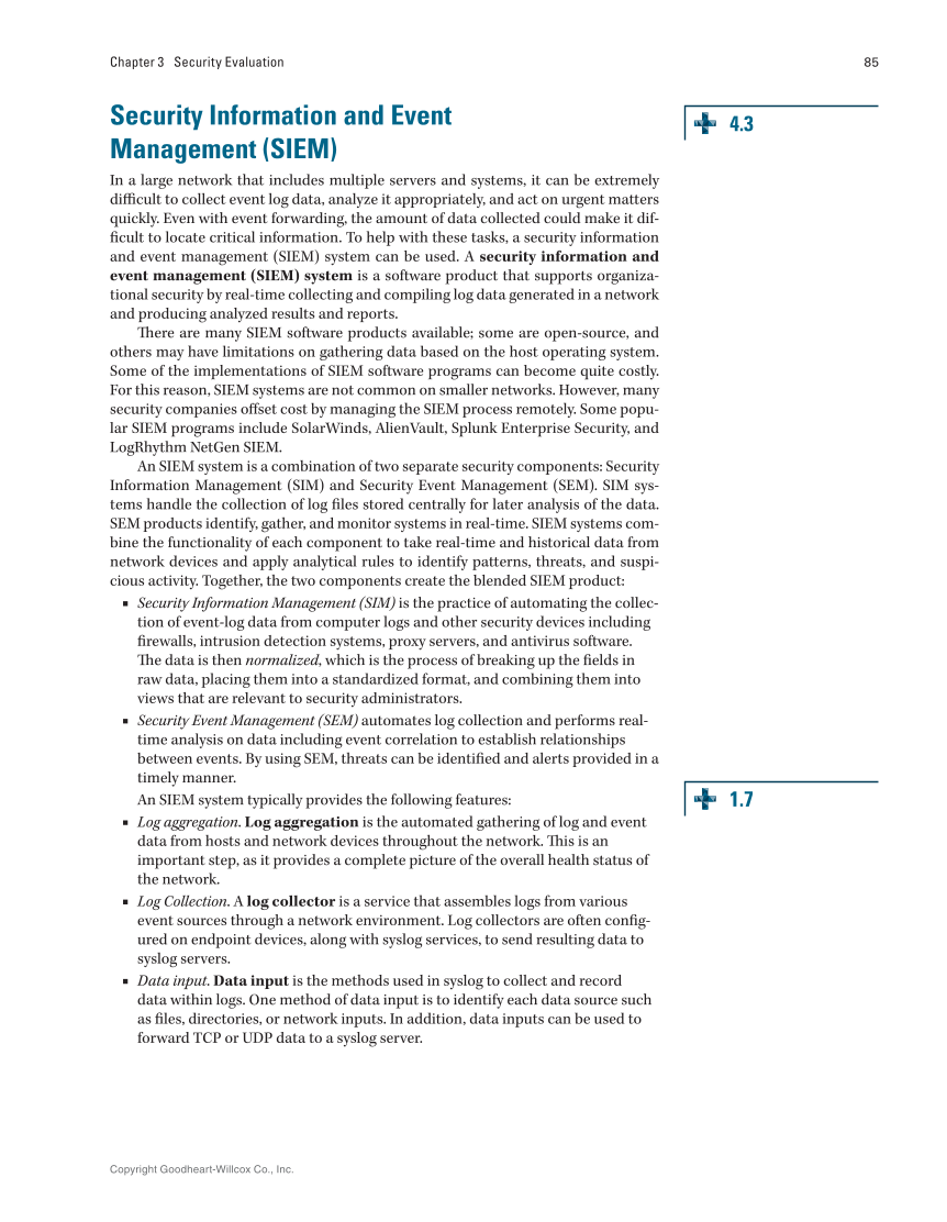 Security Essentials, Textbook page 85
