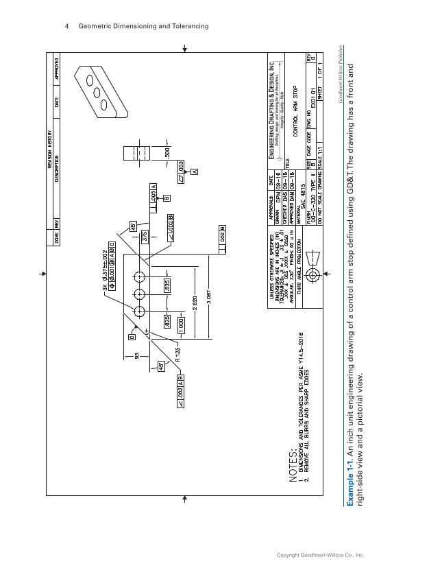 Geometric Dimensioning and Tolerancing: Principles and Practices 10e, Textbook page 4
