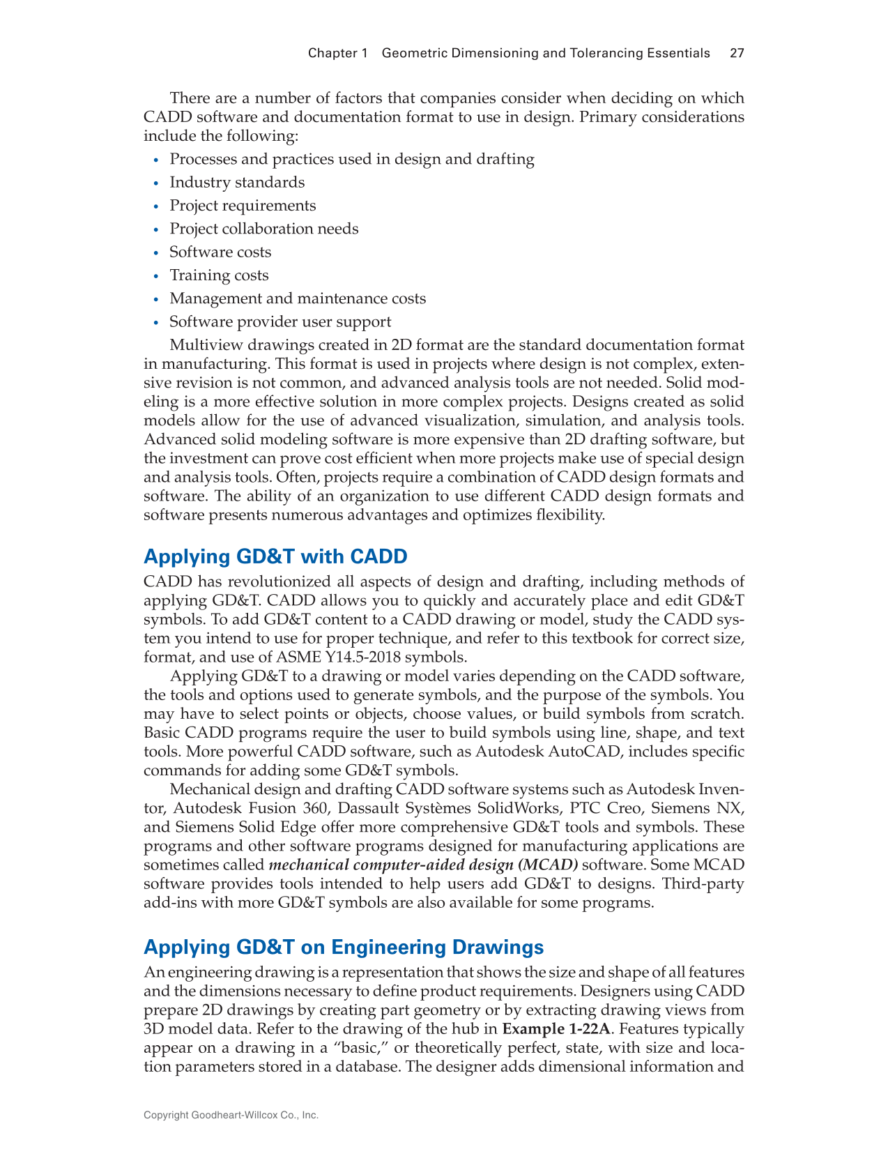 Geometric Dimensioning and Tolerancing: Principles and Practices 10e, Textbook page 27