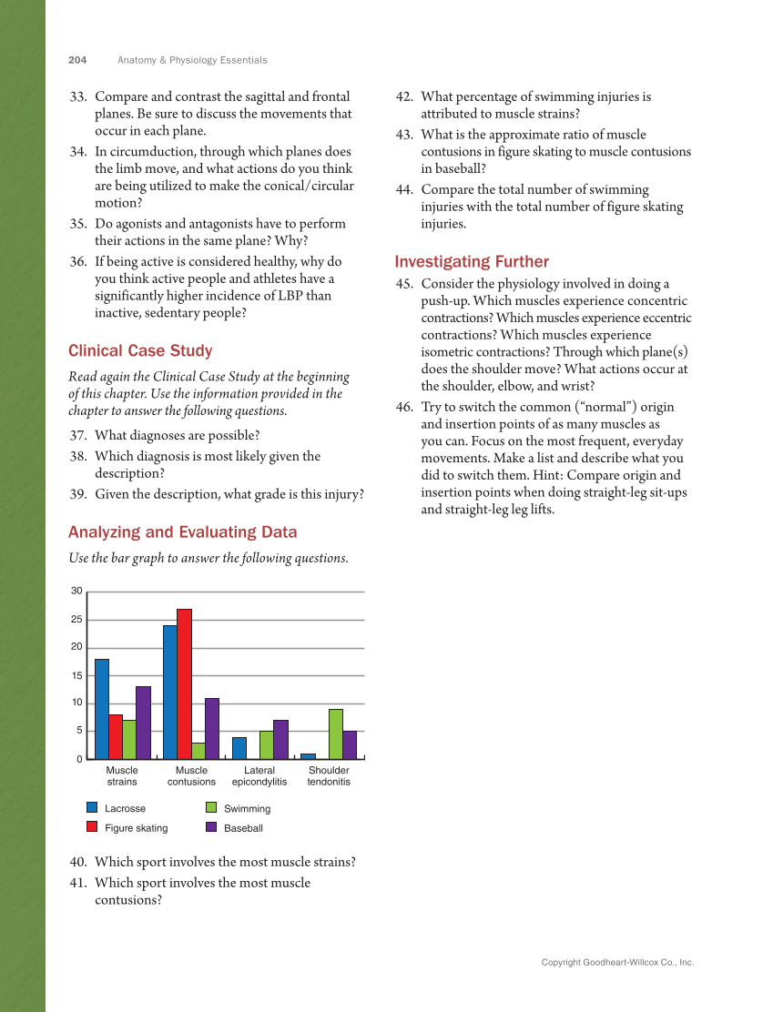 Anatomy & Physiology Essentials 2e, Textbook page 204