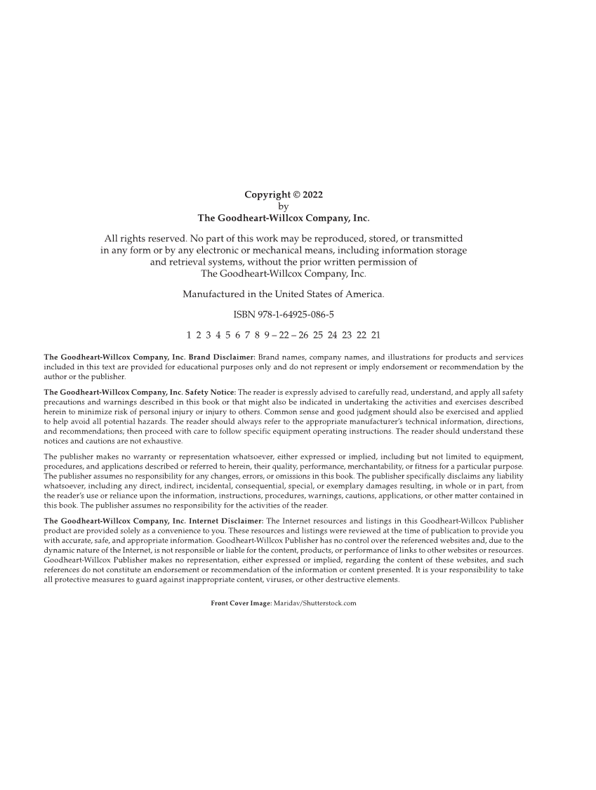 Anatomy & Physiology Essentials 2e, Laboratory Manual page ii