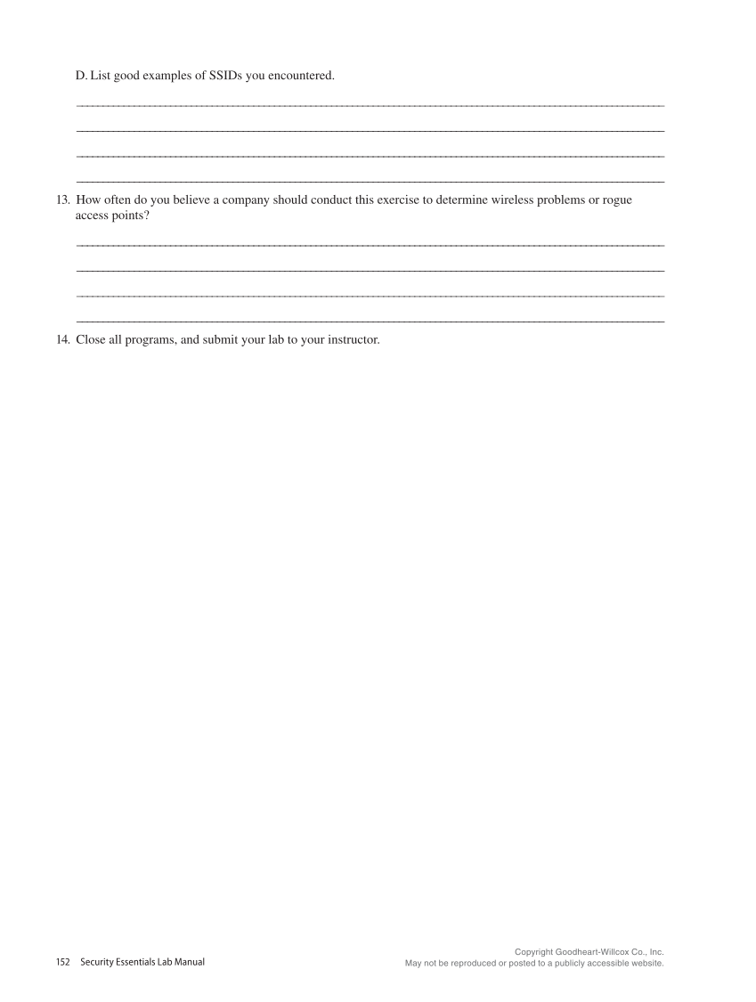 Security Essentials, Lab Manual page 152