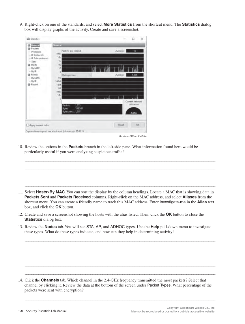 Security Essentials, Lab Manual page 158