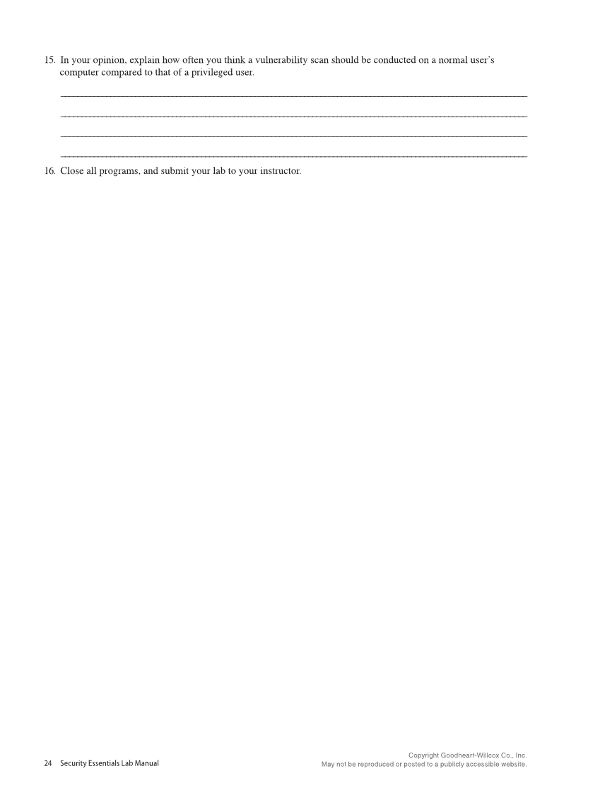 Security Essentials, Lab Manual page 24