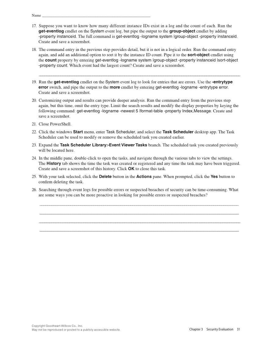 Security Essentials, Lab Manual page 31