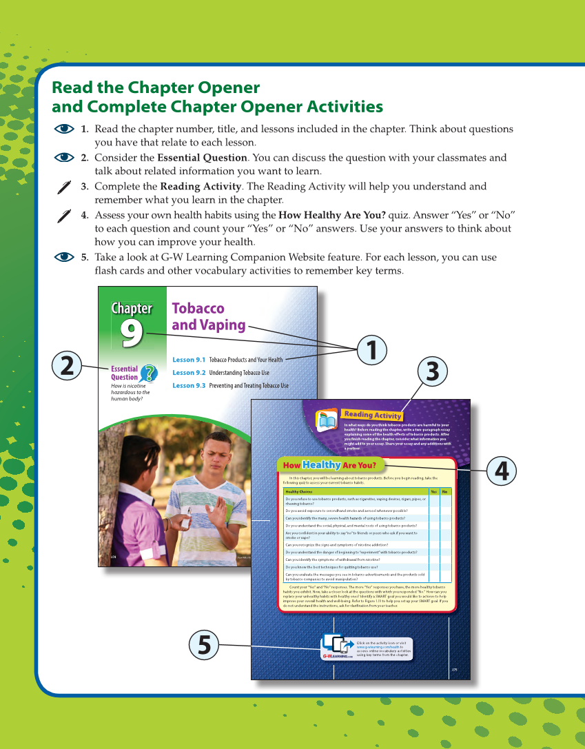 Comprehensive Health Skills for Middle School 2e page xviii