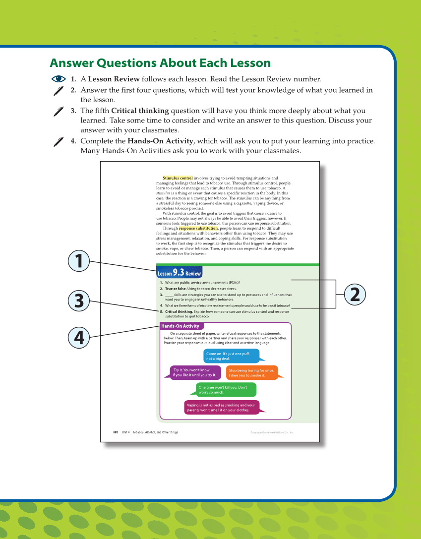 Comprehensive Health Skills for Middle School 2e page xxi