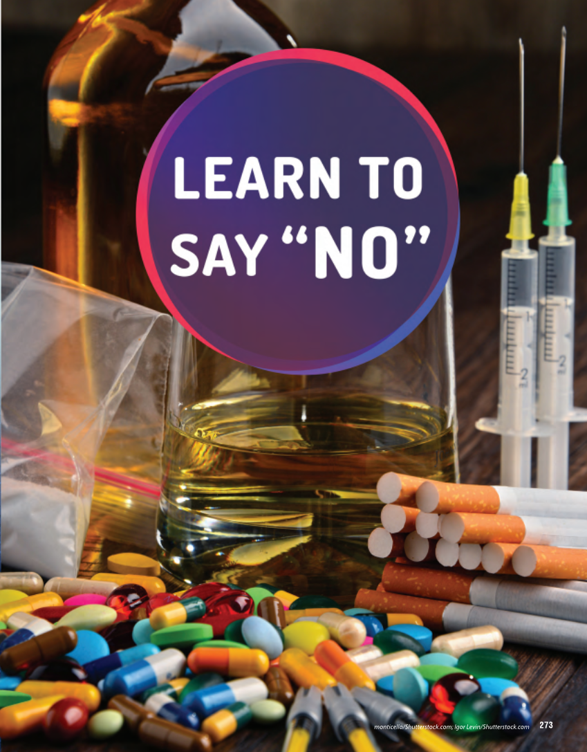 Comprehensive Health Skills for Middle School 2e page 273