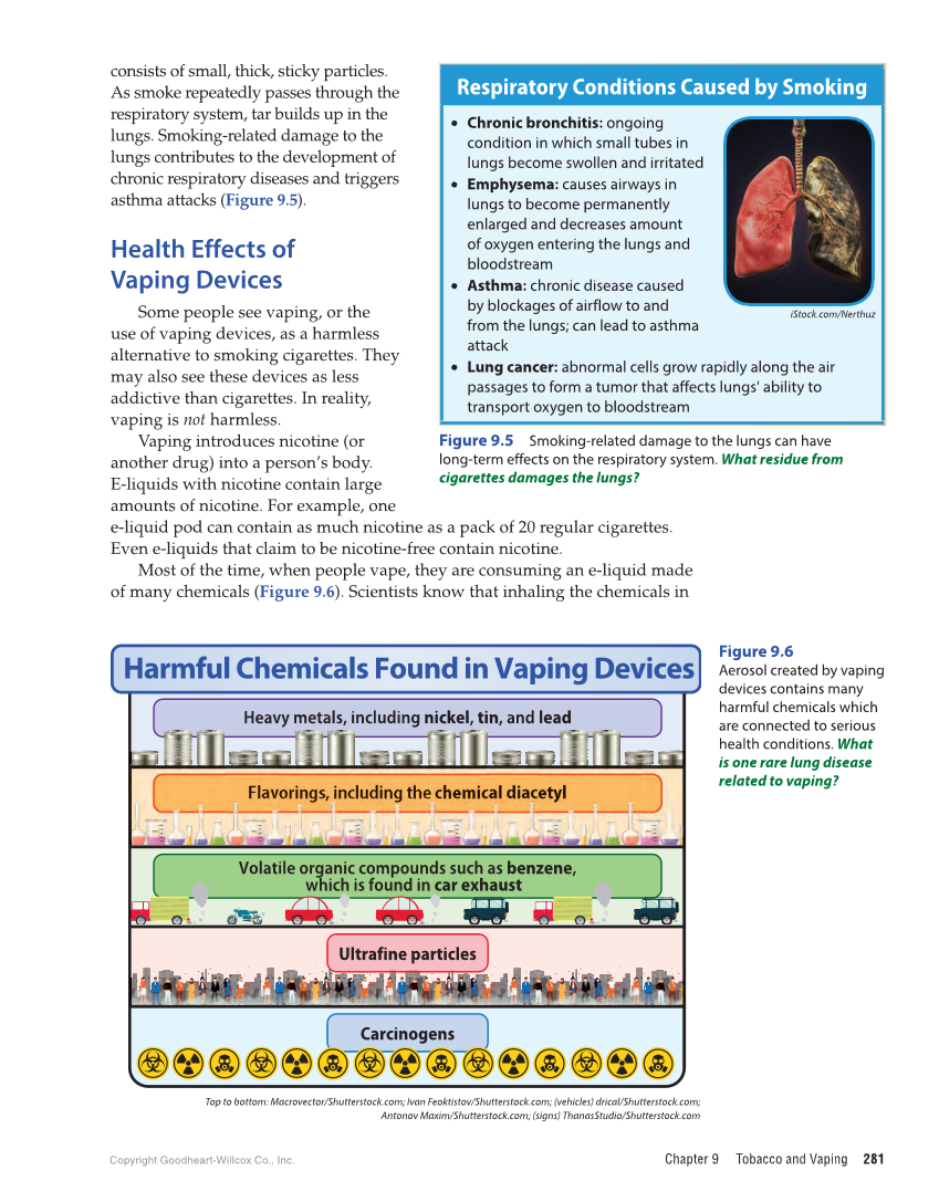Comprehensive Health Skills for Middle School 2e page 281