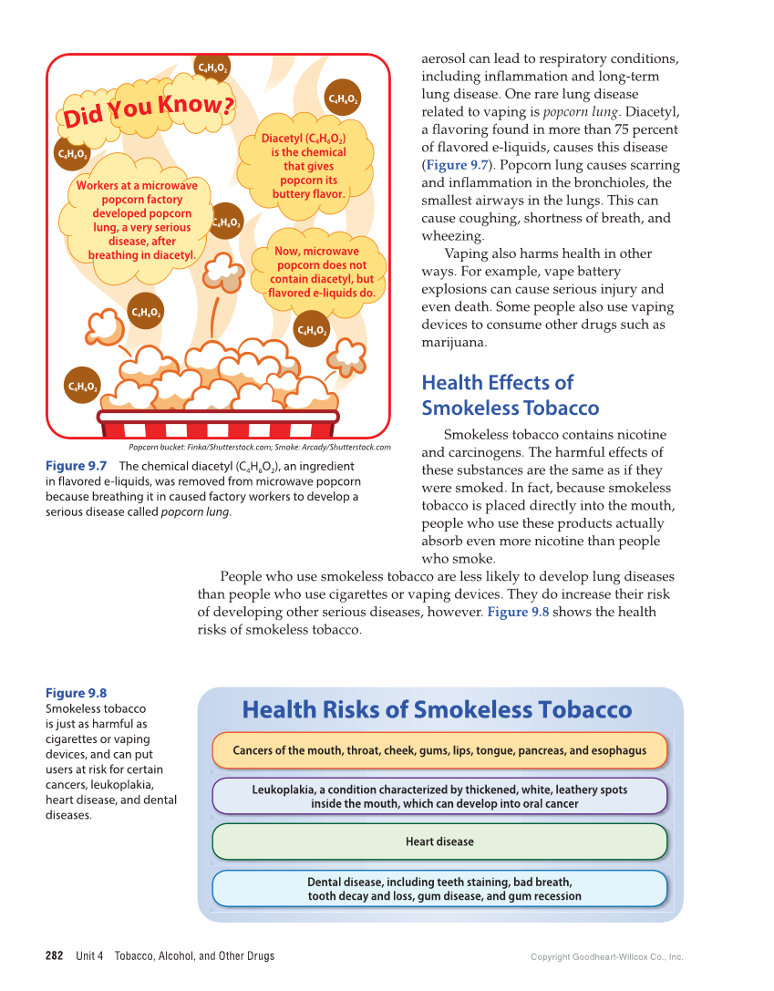 Comprehensive Health Skills for Middle School 2e page 282