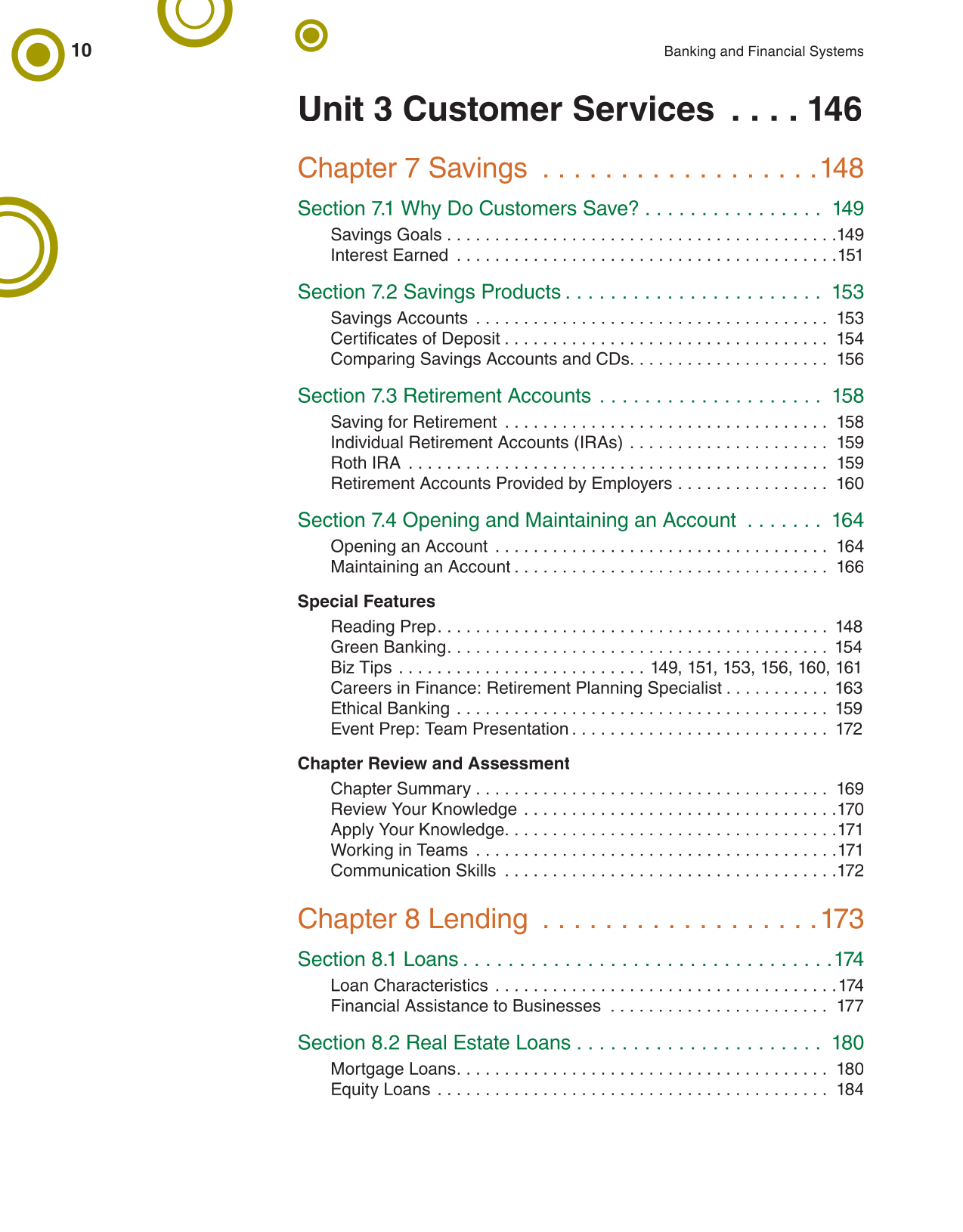 Banking & Financial Systems, 2nd Edition page 10