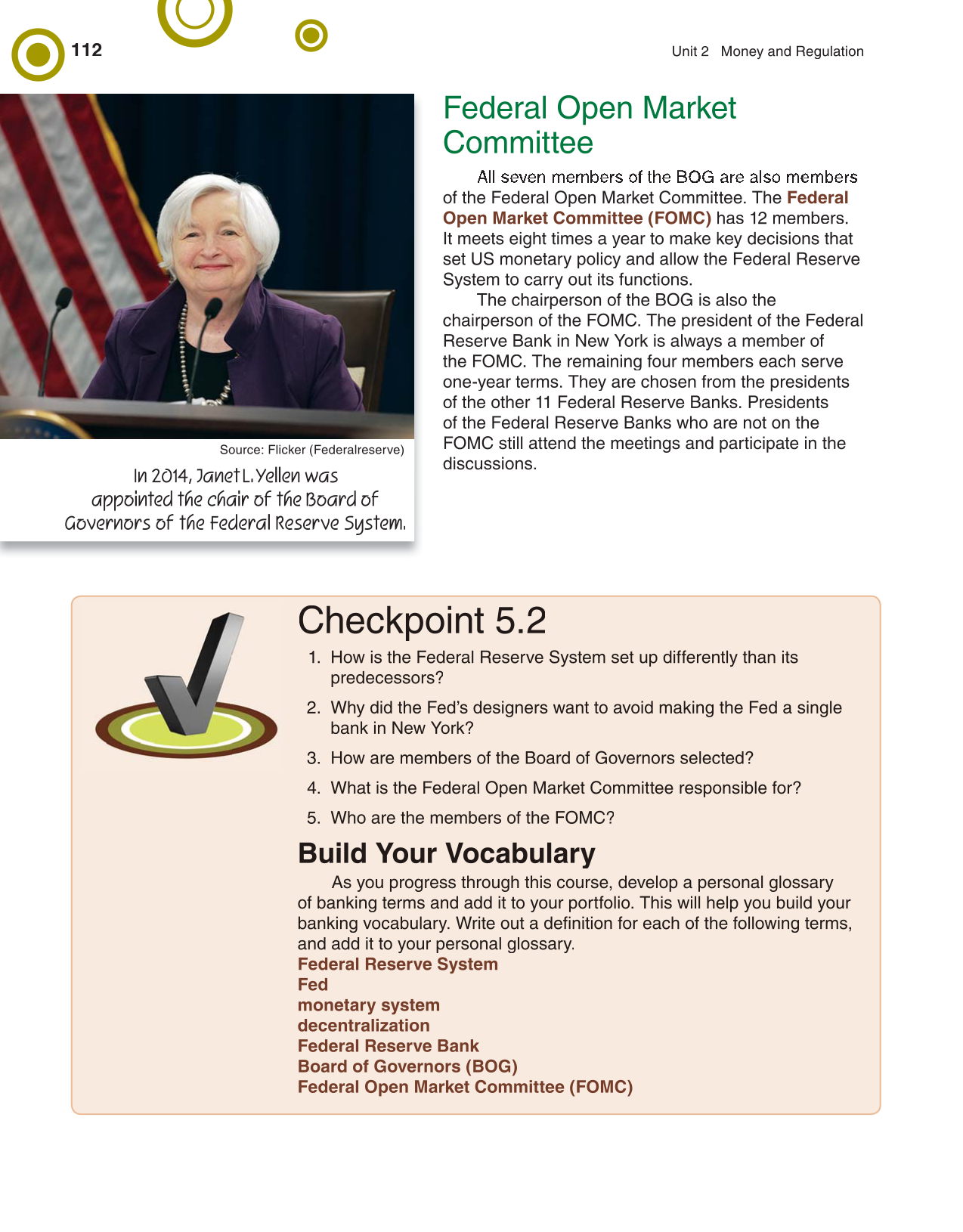 Banking & Financial Systems, 2nd Edition page 112