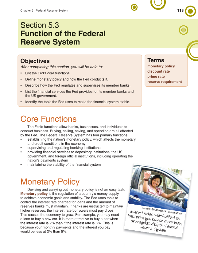 Banking & Financial Systems, 2nd Edition page 113