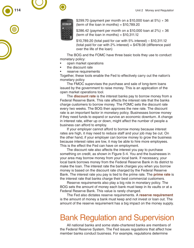 Banking & Financial Systems, 2nd Edition page 114
